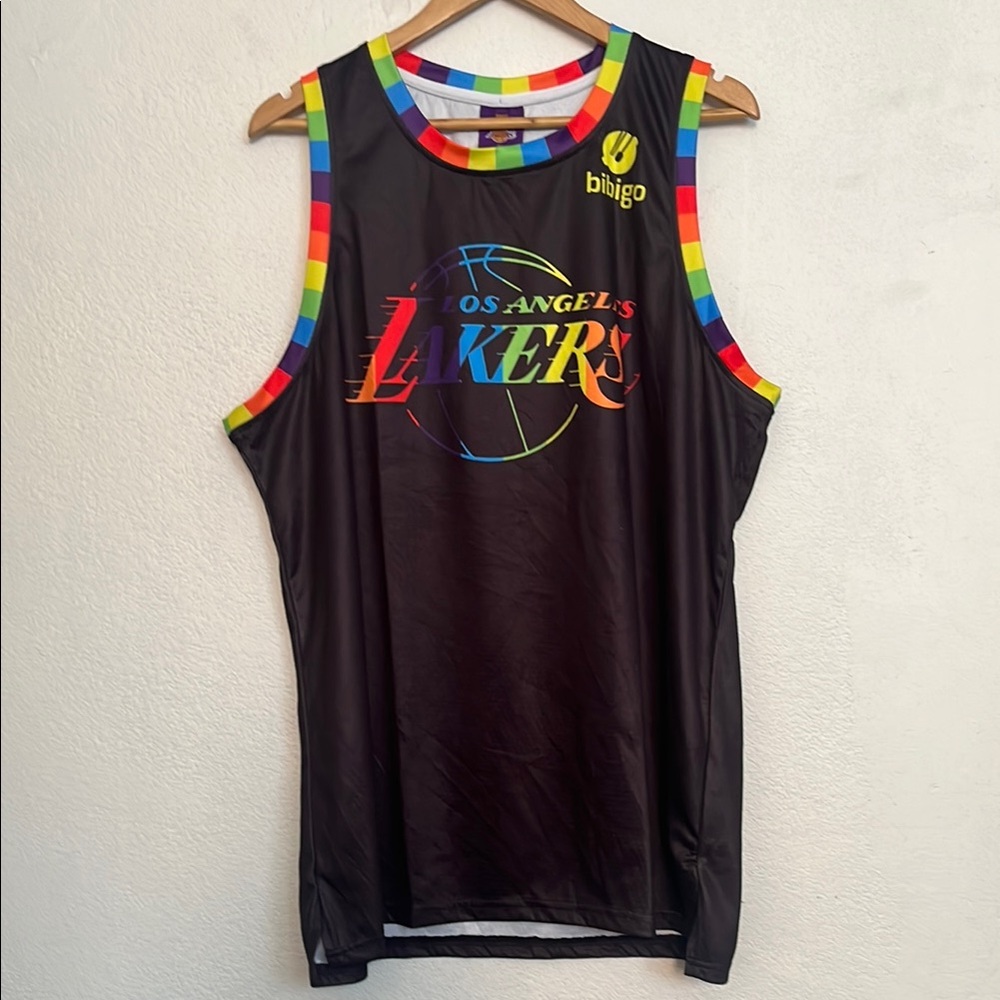 Colorful Los Angeles Lakers Tank Top